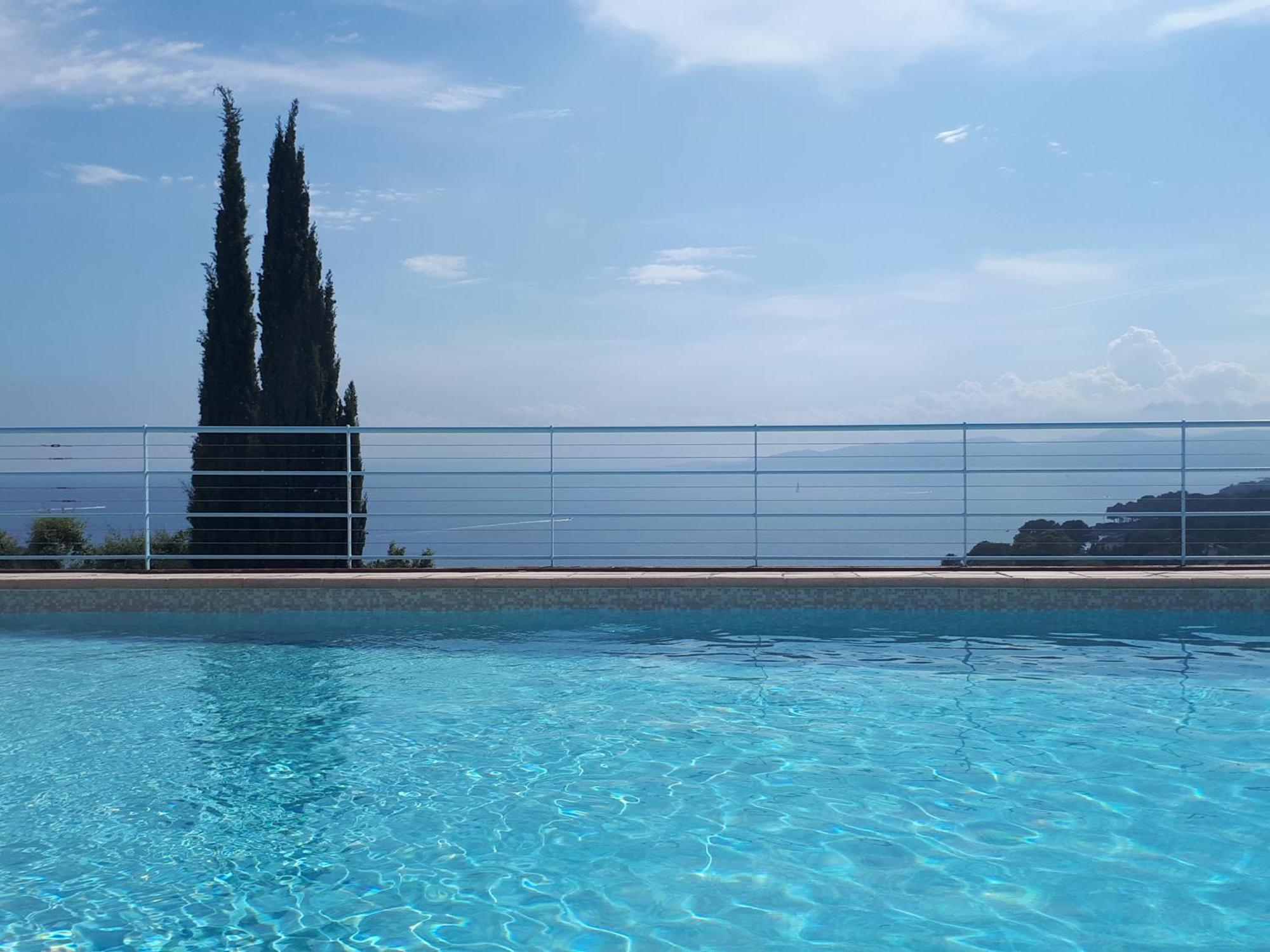 Duplex, Vue Panoramique Sur La Mediterranee, Piscine, Garage Saint-Raphael  Ngoại thất bức ảnh
