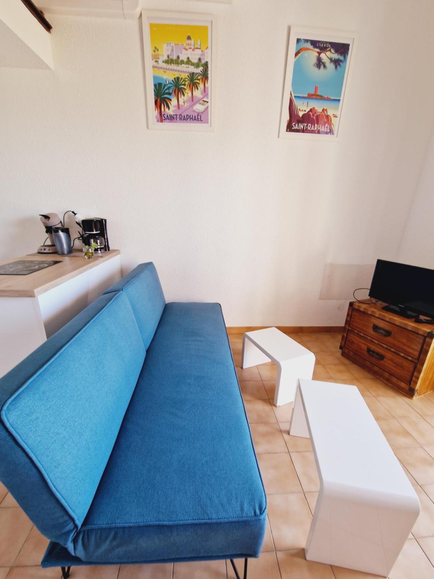 Duplex, Vue Panoramique Sur La Mediterranee, Piscine, Garage Saint-Raphael  Ngoại thất bức ảnh